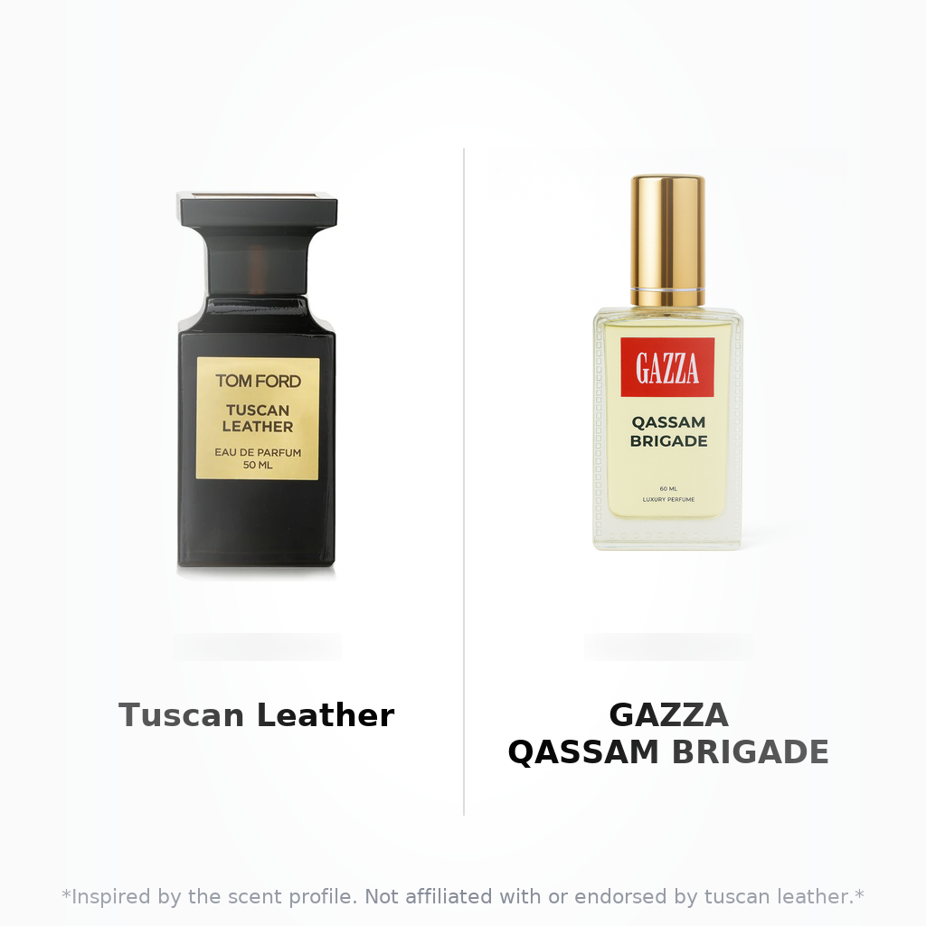 Gazza Qassam Brigade- Inspired by Tom Ford’s Tuscan Leather