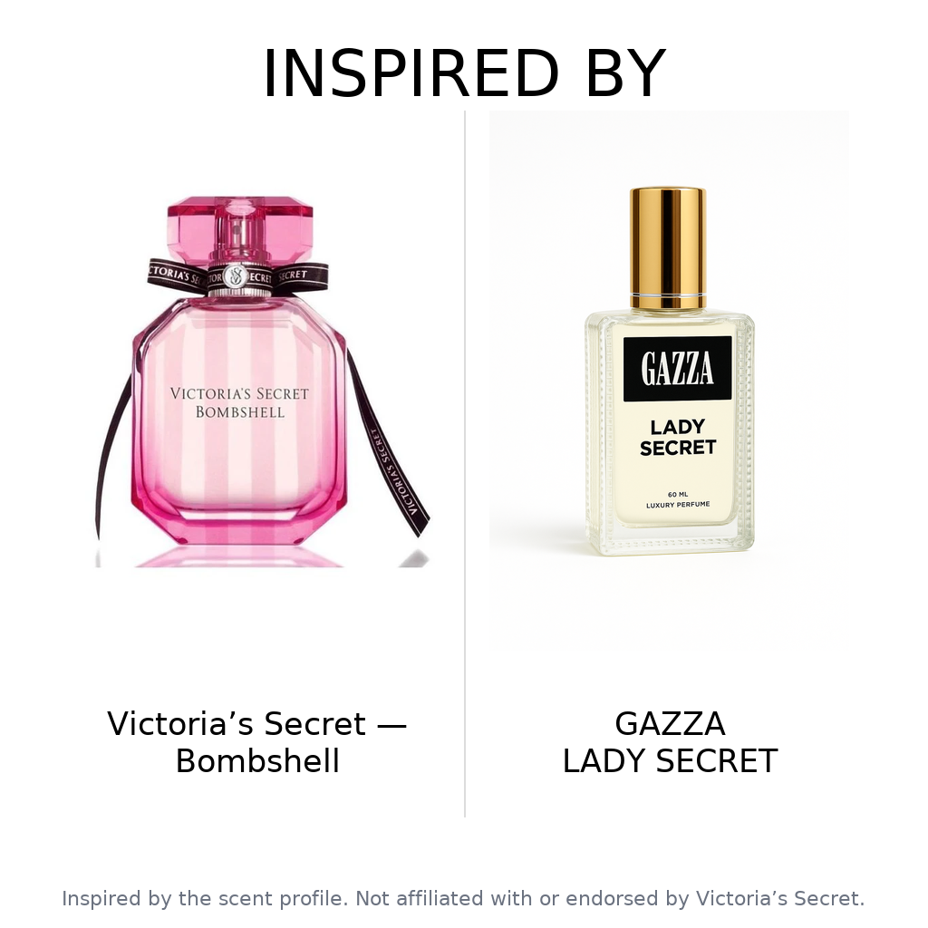Gazza Lady Secret- Inspired by Victoria scecret