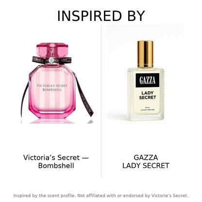 Gazza Lady Secret- Inspired by Victoria scecret