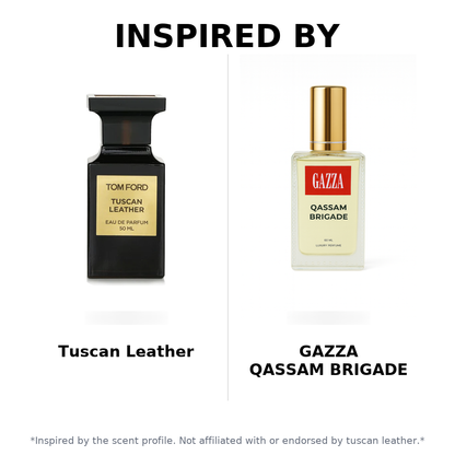 Gazza Qassam Brigade- Inspired by Tom Ford’s Tuscan Leather